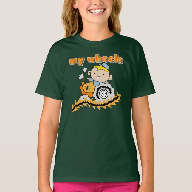 Tractor My Wheels T-Shirt (Front)