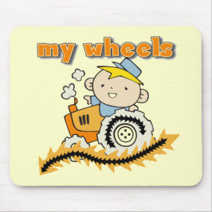 Tractor My Wheels Tshirts and Gifts Mouse Pad