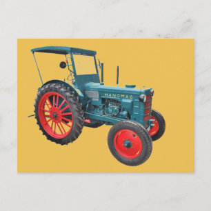 Tractor Postcard