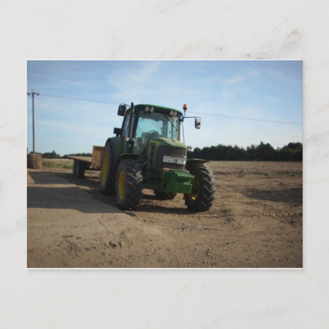 tractor postcard (Front)