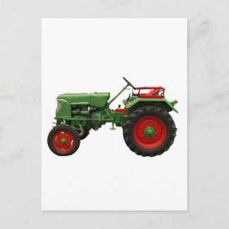 Tractor Postcard