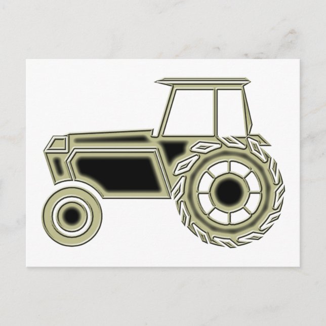 Tractor Postcard (Front)