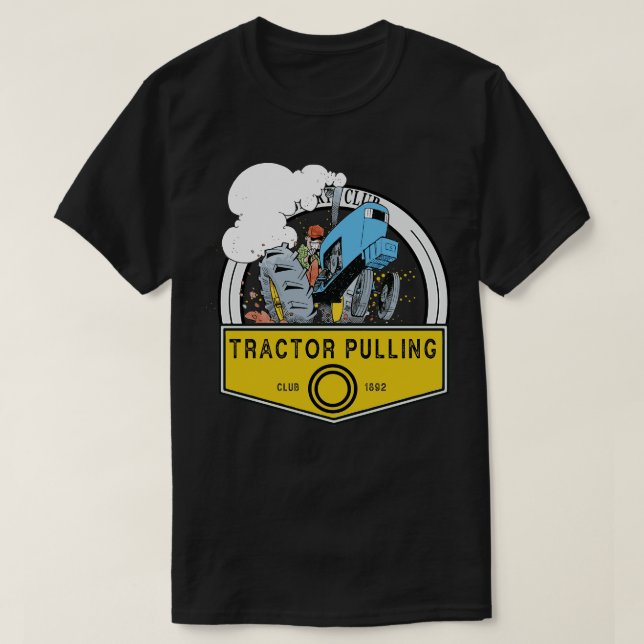 Tractor Pulling club T-Shirt (Design Front)