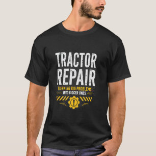 Tractor Restoration Vintage Farm Equipment Repair T-Shirt
