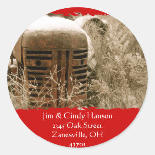 Tractor Return Address Labels