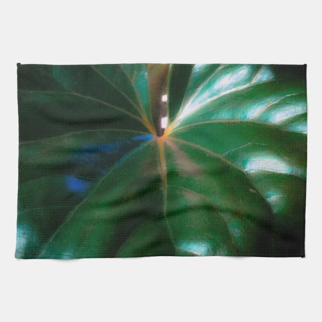 Tractor Seat Plant Kitchen Towel (Horizontal)