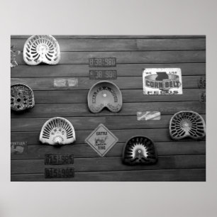 Tractor Seat Poster