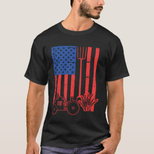 Tractor tending Farmers Farmer T-Shirt