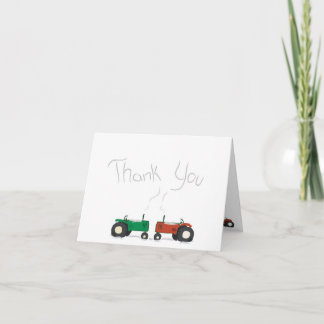 Tractor Thank-You Card