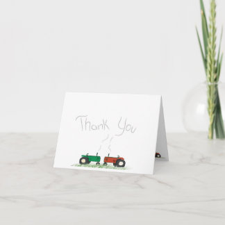 Tractor Thank-You Card