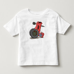 Tractor Tipped Over Toddler T-shirt