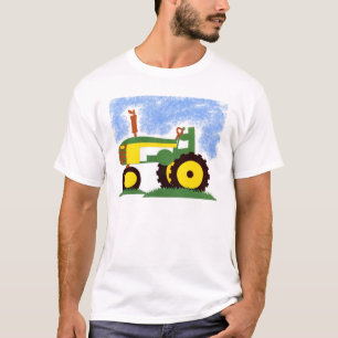 Tractor under Blue Sky T-Shirt