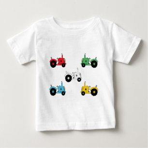 Tractors Baby T-Shirt