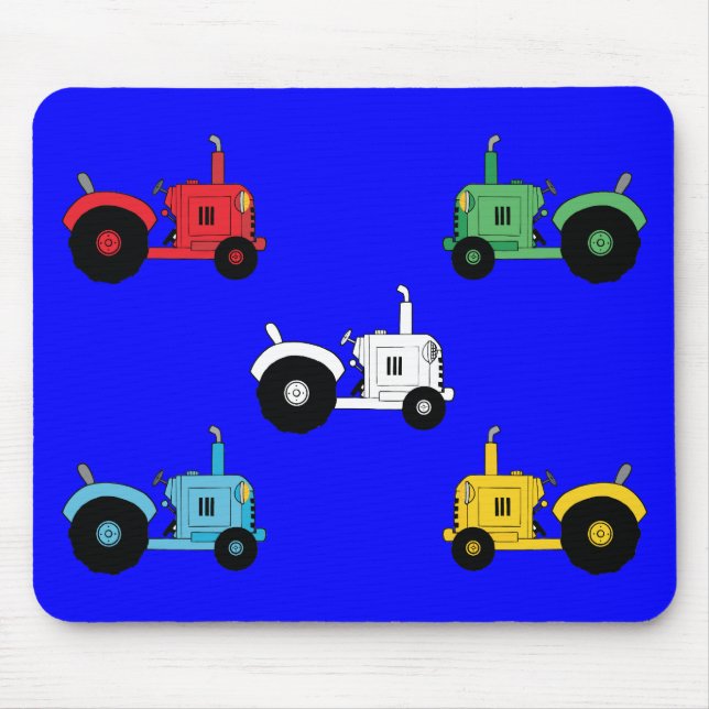 Tractors Mouse Pad (Front)