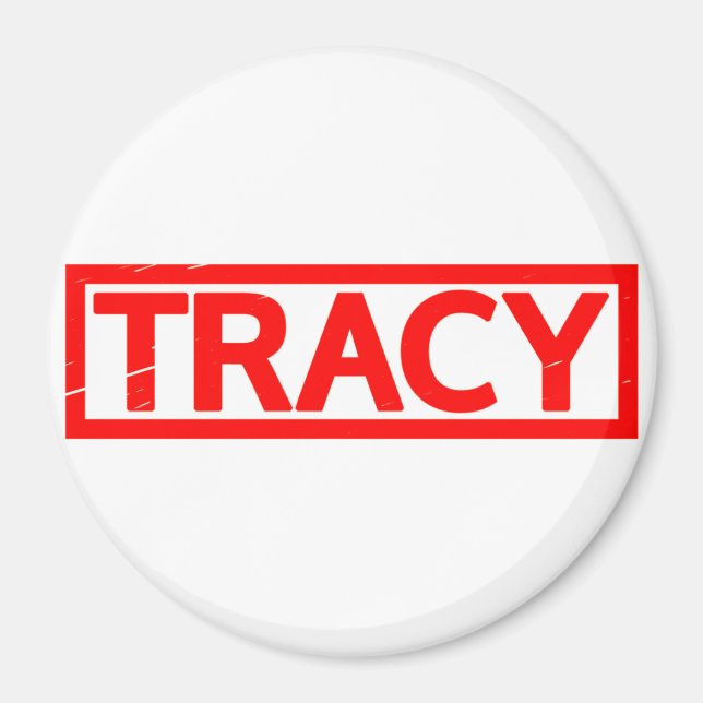 Tracy Stamp Magnet (Front)
