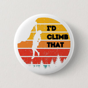 Trad Climbing Rock Climbing 2 Inch Round Button