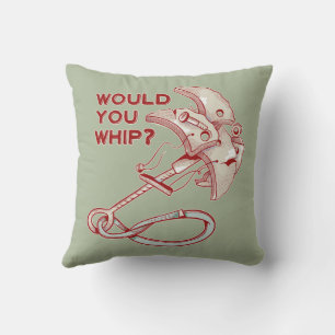 TRAD CLIMBING WHIPPER FALL THROW PILLOW