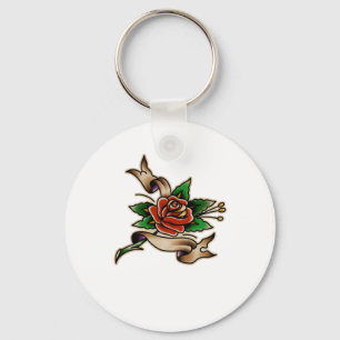 Trad Tattoo 005 Sticker Keychain