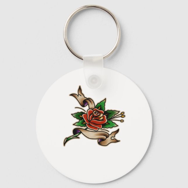 Trad Tattoo 005 Sticker  Keychain (Front)