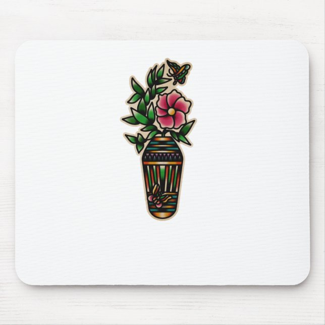 Trad Tattoo 006 Sticker  Mouse Pad (Front)