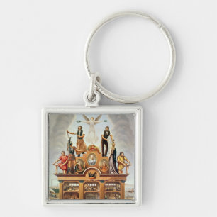 Trade Emblem of the Amalgamated Society Keychain