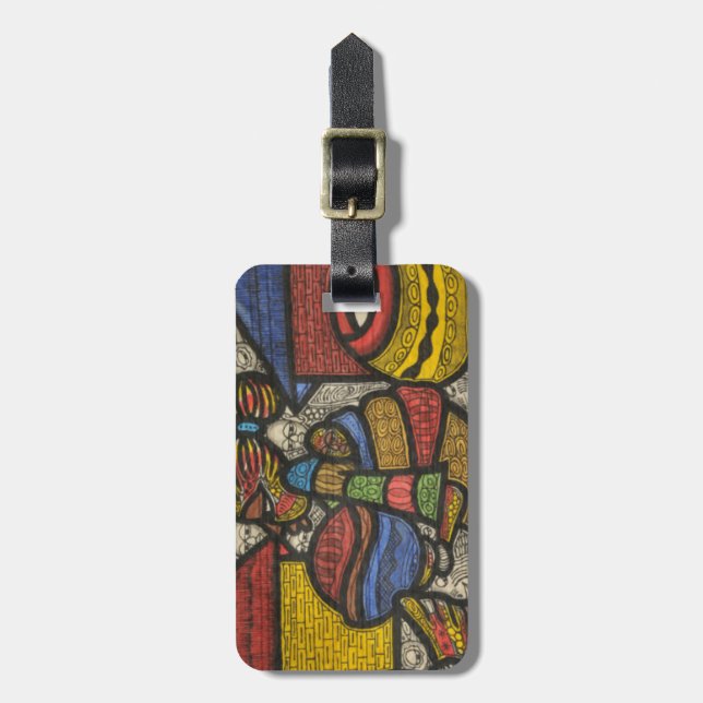 Trade Luggage Tag (Front Vertical)