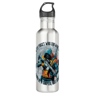 Trade Motivation   Cyberpunk Sniper   Fantasy  710 Ml Water Bottle