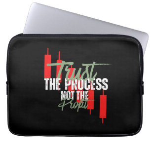Trade Motivation Trust Self discipline Laptop Sleeve