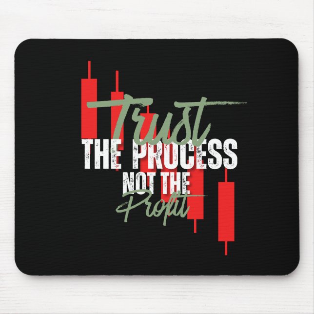 Trade Motivation | Trust | Self discipline Mouse Pad (Front)
