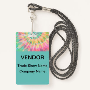 Trade Show Vendor Badges