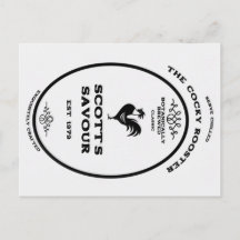 Trademark, the cocky rooster, customizable