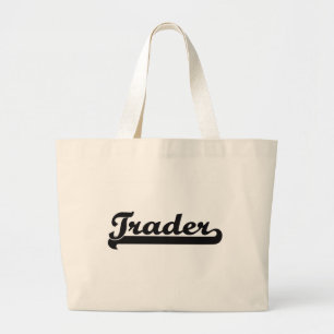 Trader Classic Job Design Large Tote Bag