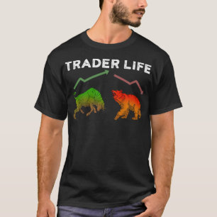 Trader Gift Stock Trading Day Trading Forex T-Shirt