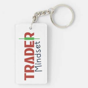 Trader Mindset – Discipline Focus & Trading Psycho Keychain