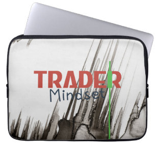 Trader Mindset – Discipline, Focus, Trading Psycho Laptop Sleeve