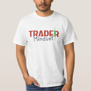 Trader Mindset – Discipline Focus & Trading Psycho T-Shirt