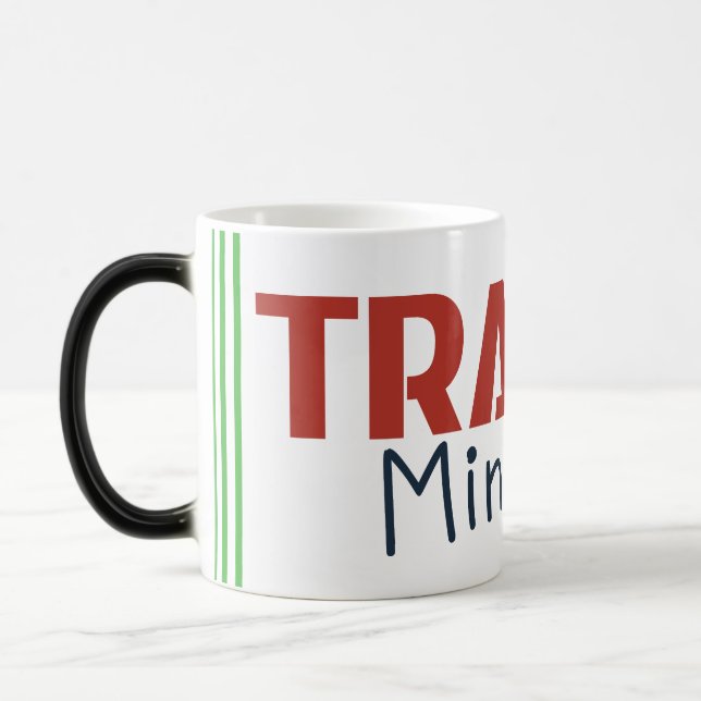 Trader Mindset – Discipline Focused Trading Magic Mug (Left)