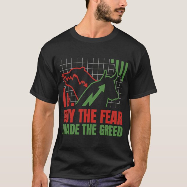 Trader Stocks Krypto Bets Stock Exchange Invest Bu T-Shirt (Front)