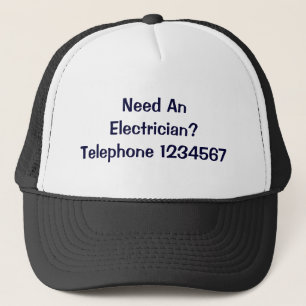 TRADES. ELECTRICIAN. TRUCKER HAT
