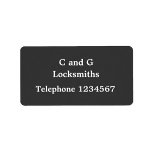 TRADES, LOCKSMITHS LABEL