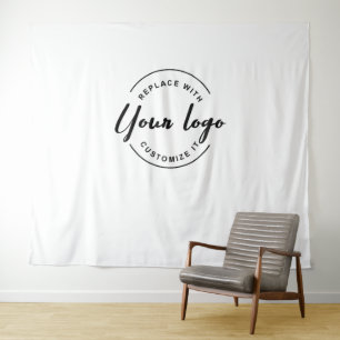 Tradeshow Backdrop Custom Logo Booth Business Tapestry