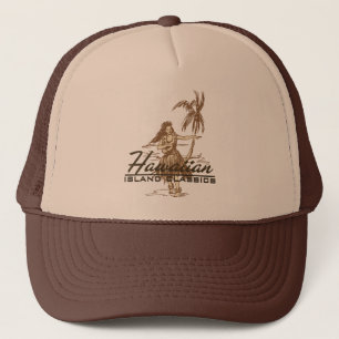 Tradewinds dans le brun sur un casquette de
