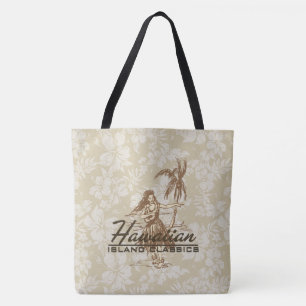 Tradewinds Hawaiian Island Hula Hibiscus Beach Sac