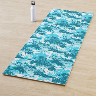Tradewinds Hula Girl Reverses to Hawaiian Hibiscus Yoga Mat