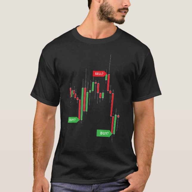   Trading Buy Low Sell High Stock Trading Crypto T T-Shirt (Front)