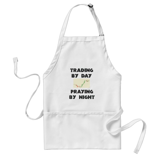 Trading by Day Standard Apron (Front)