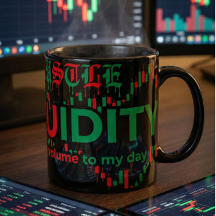 Trading Chart Pattern Streetwear Red Green Candle Mug