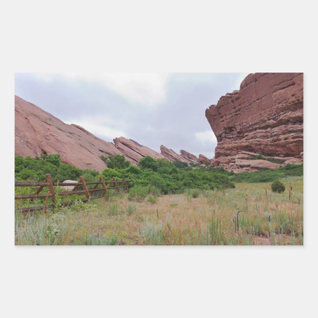 Trading Post Trail Rock Landmarks Sticker (Front)