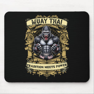 Tradition Meets Power - Kickboxing And Muay Thai A Mouse Pad