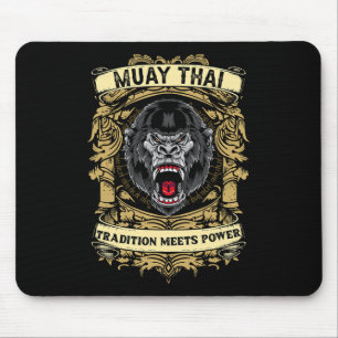 Tradition Meets Power - Kickboxing And Muay Thai G Mouse Pad